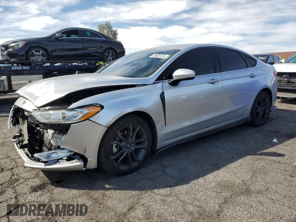 2018 Ford Fusion SE with VIN 3FA6P0HD5JR218598, listed as a Copart auction lot 48628155 with 89,785 mi miles and Salvage Title. Bid and sale history available at carsss.com. Image 1.