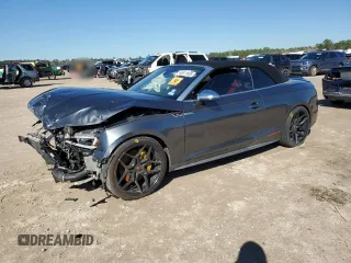 2018 Audi S5 Premium Plus z VIN WAUY4GF51JN015465, wystawiony jako Copart lot #46511695 z przebiegiem Nie podano mil oraz Szkoda całkowita • Salvage title. Historia ofert i sprzedaży dostępna na DreamBid. Obrazek 1.