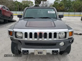 2008 Hummer H3 SUV Luxury with VIN 5GTEN13E188134204, listed as a Copart auction lot 46064915 with 126,956 mi miles and Salvage Title. Bid and sale history available at carsss.com. Image 5.