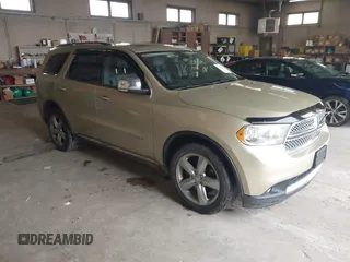 2011 Dodge Durango Citadel with VIN 1D4SE5GT3BC695795, listed as a IAAI auction lot 42105921 with 259,490 mi miles and . Bid and sale history available at DreamBid. Image 1.