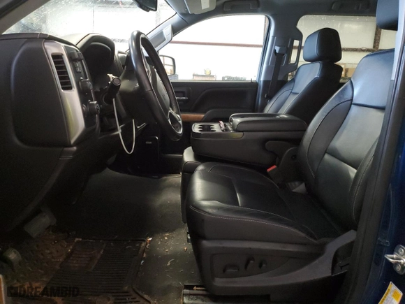2018 Chevrolet Silverado 1500 LTZ with VIN 3GCUKSEC9JG520446, listed as a Copart auction lot 45528395 with 62,463 mi miles and Salvage Title. Bid and sale history available at carsss.com. Image 7.