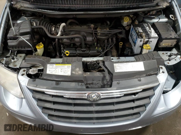 2006 Chrysler Town & Country LWB LX with VIN 2A4GP44R46R601270, listed as a Copart auction lot 82840634 with 287,266 mi miles and Salvage Title. Bid and sale history available at carsss.com. Image 12.
