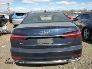 2019 Audi A6 Premium Plus with VIN WAUE8AF21KN128988, listed as a Copart auction lot 45857454 with 59,542 mi miles. Bid and sale history available at carsss.com. Image 6.