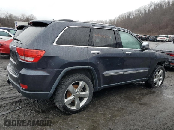 2013 Jeep Grand Cherokee Overland with VIN 1C4RJFCT6DC586933, listed as a Copart auction lot 78383184 with 80,249 mi miles and Salvage Title. Bid and sale history available at carsss.com. Image 3.