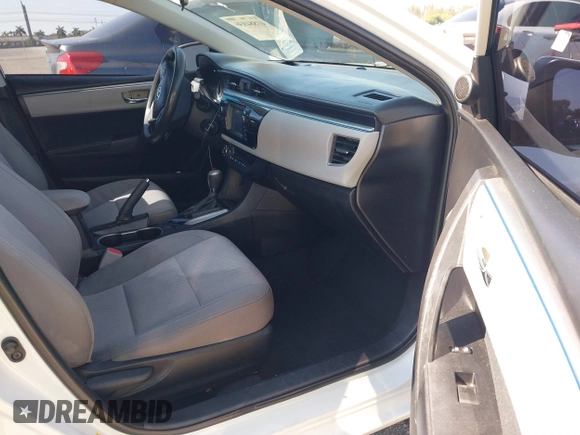2015 Toyota Corolla L with VIN 2T1BURHE1FC252615, listed as a IAAI auction lot 41884936 with 113,805 mi miles and . Bid and sale history available at DreamBid. Image 5.