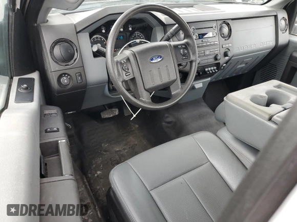 2014 Ford Super Duty F-250 SRW XL with VIN 1FTBF2B66EEB72886, listed as a Copart auction lot 53053355 with 40,925 mi miles and Salvage Title. Bid and sale history available at carsss.com. Image 8.