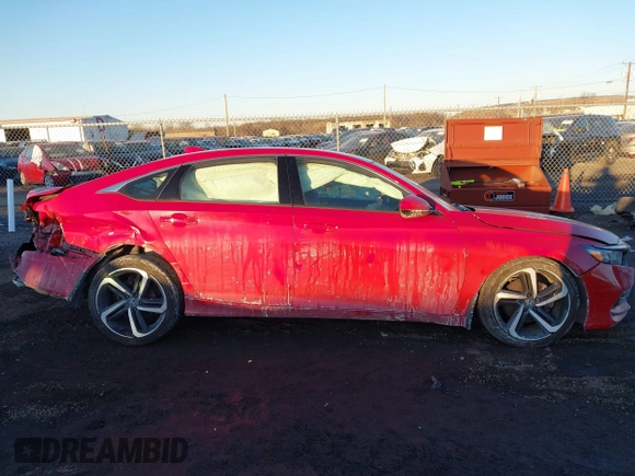 2019 Honda Accord Sport with VIN 1HGCV1F36KA153065, listed as a IAAI auction lot 41407216 with 71,459 mi miles and . Bid and sale history available at DreamBid. Image 14.