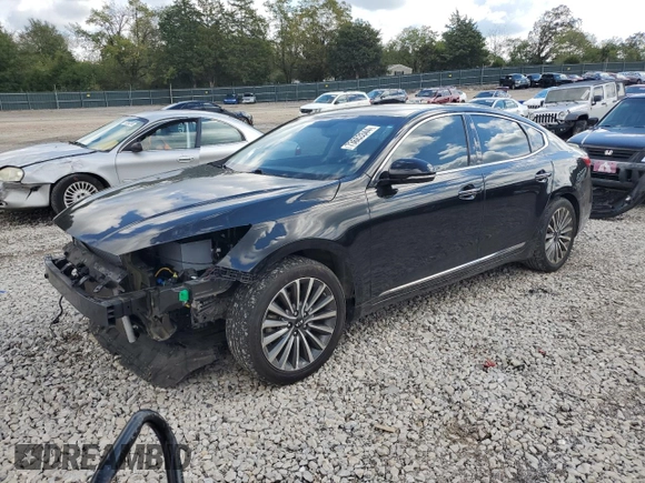 2017 Kia Cadenza Premium with VIN KNALB4J1XH5041804, listed as a Copart auction lot 73663344 with 74,680 mi miles and Salvage Title. Bid and sale history available at carsss.com. Image 1.