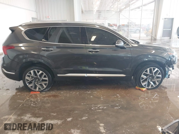 2023 Hyundai Santa Fe Calligraphy z VIN 5NMS5DAL6PH617083, wystawiony jako IAAI lot #41786072 z przebiegiem 29 563 mil mil oraz . Historia ofert i sprzedaży dostępna na DreamBid. Obrazek 13.