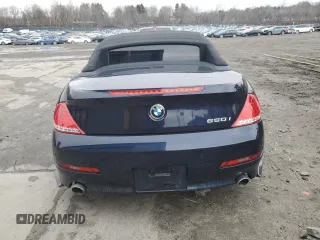 2008 BMW 6 Series 650i with VIN WBAEB53588CX62164, listed as a Copart auction lot 48530875 with 168,958 mi miles and Salvage Title. Bid and sale history available at carsss.com. Image 6.