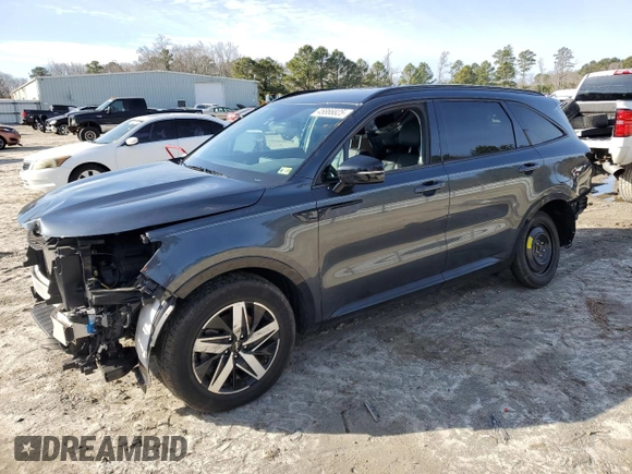 2023 Kia Sorento S with VIN 5XYRL4LC8PG202083, listed as a Copart auction lot 45866825 with 17,800 mi miles and Salvage Title. Bid and sale history available at DreamBid. Image 1.