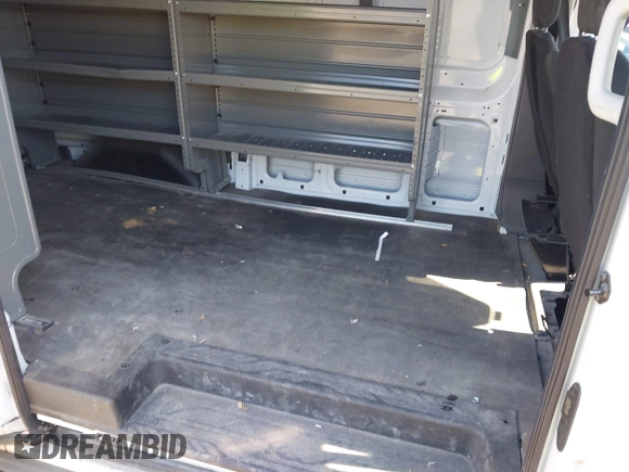 2023 Ford Transit z VIN 1FTYE2Y89PKA72629, wystawiony jako IAAI lot #42633315 z przebiegiem 61 547 mil mil oraz . Historia ofert i sprzedaży dostępna na DreamBid. Obrazek 8.