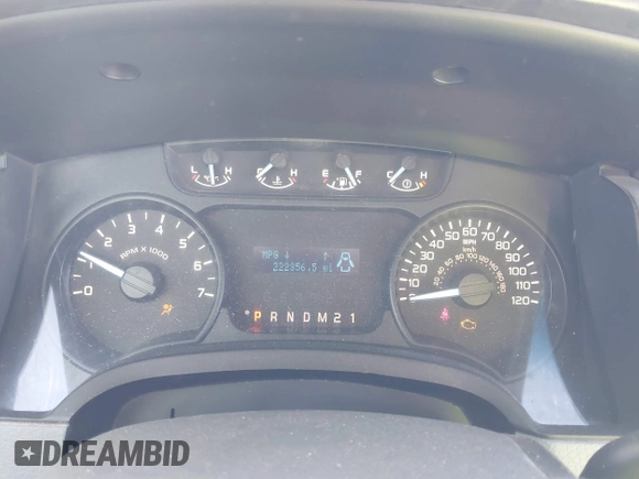 2011 Ford F-150 XL with VIN 1FTFW1EFXBKD38492, listed as a IAAI auction lot 40785831 with 222,356 mi miles. Bid and sale history available at carsss.com. Image 7.