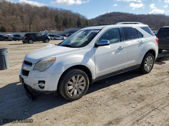 2011 Chevrolet Equinox LT w/2LT with VIN 2CNFLNE57B6474181, listed as a Copart auction lot 42148345 with 166,405 mi miles and Salvage Title. Bid and sale history available at carsss.com. Image 1.