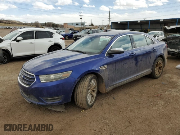 2015 Ford Taurus Limited with VIN 1FAHP2F87FG180171, listed as a Copart auction lot 49174995 with 135,625 mi miles and Salvage Title. Bid and sale history available at carsss.com. Image 1.