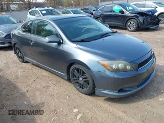 2008 Scion tC Spec with VIN JTKDE167780273485, listed as a IAAI auction lot 41918609 with 167,929 mi miles. Bid and sale history available at carsss.com. Image 1.