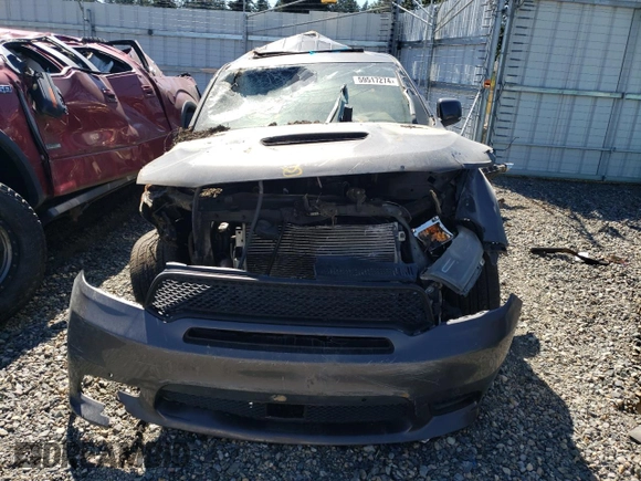 2020 Dodge Durango SRT with VIN 1C4SDJGJ4LC215398, listed as a Copart auction lot 59517274 with Not Provided miles and Clean Title. Bid and sale history available at DreamBid. Image 5.