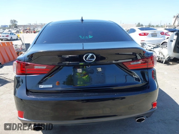 2016 Lexus IS 200t with VIN JTHBA1D22G5037411, listed as a IAAI auction lot 42528984 with 99,694 mi miles and . Bid and sale history available at DreamBid. Image 16.