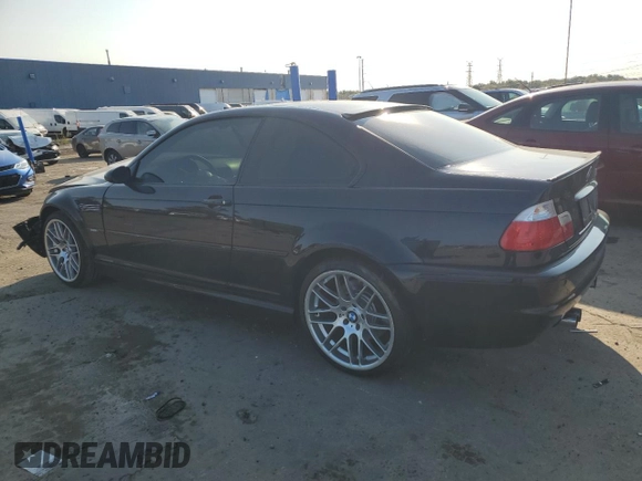 2002 BMW 3 Series M3 with VIN WBSBL93472JR12777, listed as a Copart auction lot 74556924 with 80,614 mi miles and Clean Title. Bid and sale history available at DreamBid. Image 2.