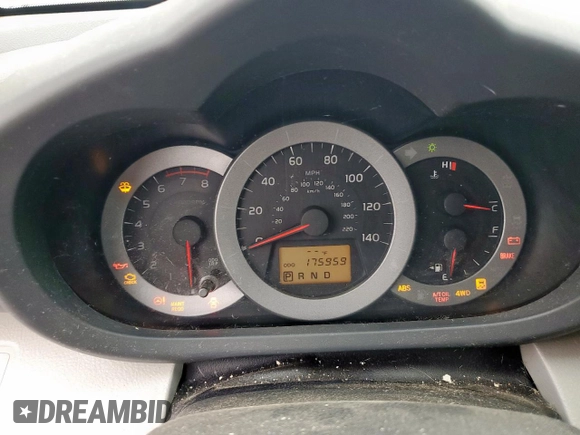 2012 Toyota RAV4 with VIN 2T3BF4DV6CW257247, listed as a Copart auction lot 53844535 with 175,959 mi miles and Salvage Title. Bid and sale history available at carsss.com. Image 9.
