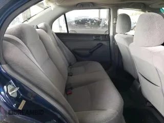 2001 Honda Civic EX with VIN 2HGES26721H552226, listed as a Copart auction lot 49533075 with 175,655 mi miles and Clean Title. Bid and sale history available at carsss.com. Image 10.