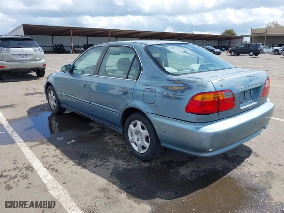 2000 Honda Civic EX with VIN 1HGEJ8641YL042538, listed as a IAAI auction lot 41917496 with 133,999 mi miles. Bid and sale history available at carsss.com. Image 3.