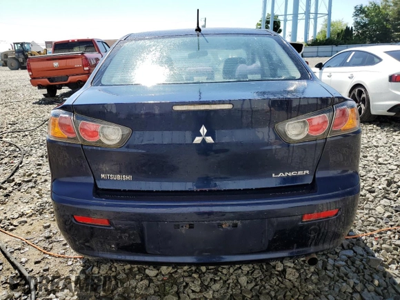 2014 Mitsubishi Lancer ES with VIN JA32U2FU9EU019129, listed as a Copart auction lot 56824204 with 121,392 mi miles and Salvage Title. Bid and sale history available at carsss.com. Image 6.
