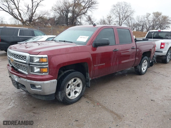 2014 Chevrolet Silverado 1500 LT with VIN 3GCUKREC6EG454842, listed as a IAAI auction lot 40831621 with 158,930 mi miles. Bid and sale history available at carsss.com. Image 17.