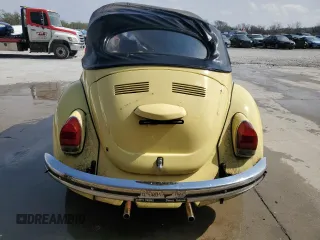 1972 Volkswagen Beetle with VIN 1522360640, listed as a Copart auction lot 50975555 with Not Provided miles and Salvage Title. Bid and sale history available at DreamBid. Image 6.