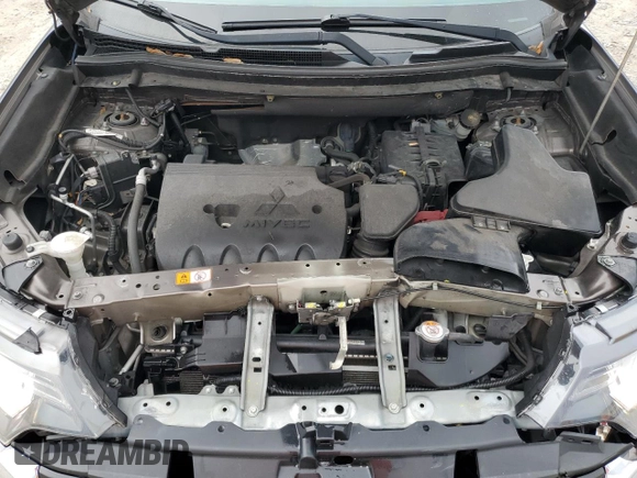2018 Mitsubishi Outlander SE with VIN JA4AD3A38JZ034634, listed as a Copart auction lot 63086875 with 93,832 mi miles and Salvage title. Bid and sale history available at DreamBid. Image 12.