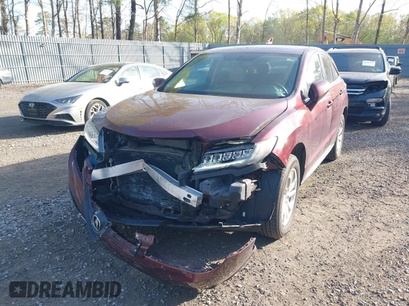 2018 Acura RDX Technology with VIN 5J8TB4H51JL021939, listed as a IAAI auction lot 42119140 with 101,322 mi miles and . Bid and sale history available at carsss.com. Image 2.