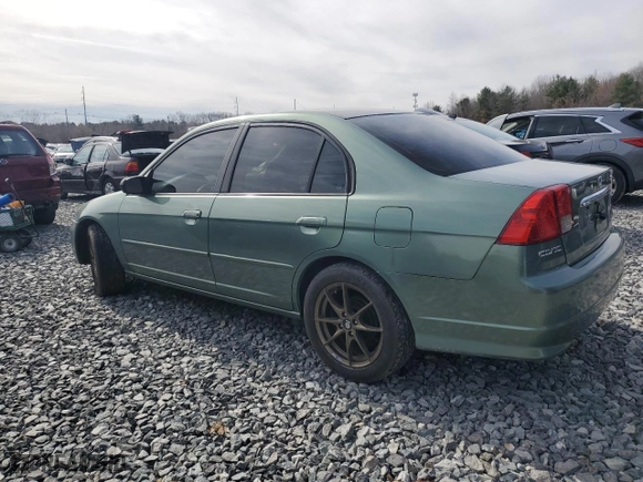 2003 Honda Civic LX with VIN 2HGES16673H607788, listed as a Copart auction lot 48729275 with 141,194 mi miles and Clean Title. Bid and sale history available at carsss.com. Image 2.