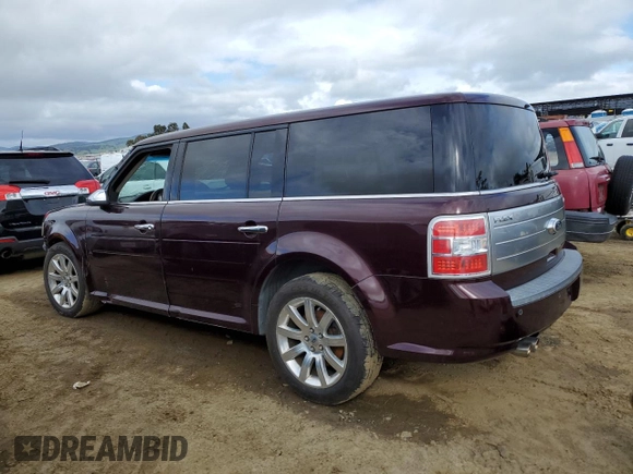 2011 Ford Flex Limited with VIN 2FMGK5DC8BBD08749, listed as a Copart auction lot 49350695 with 126,317 mi miles and Salvage Title. Bid and sale history available at carsss.com. Image 2.