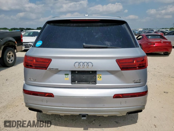 2018 Audi Q7 Premium Plus z VIN WA1LAAF79JD053093, wystawiony jako Copart lot #59141735 z przebiegiem 72 657 mil mil oraz Szkoda całkowita • Salvage title. Historia ofert i sprzedaży dostępna na DreamBid. Obrazek 6.