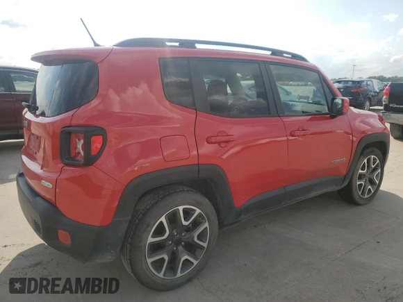 2016 Jeep Renegade Latitude with VIN ZACCJABT8GPE16695, listed as a Copart auction lot 54388225 with 111,093 mi miles and Clean Title. Bid and sale history available at carsss.com. Image 3.