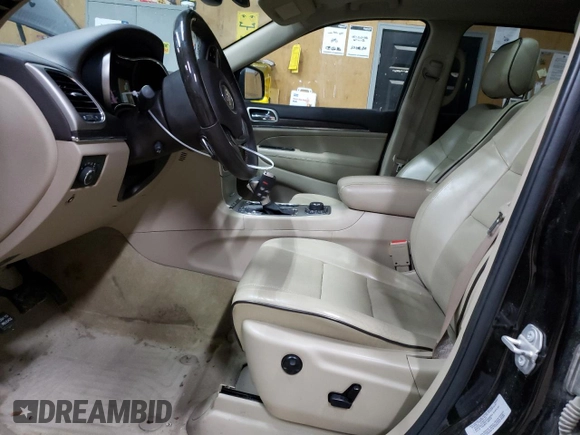 2017 Jeep Grand Cherokee Overland with VIN 1C4RJFCT2HC880920, listed as a Copart auction lot 86600834 with 147,326 mi miles and Clean Title. Bid and sale history available at carsss.com. Image 7.