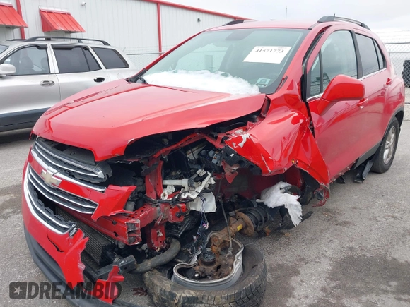 2016 Chevrolet Trax LT with VIN KL7CJPSB6GB606268, listed as a IAAI auction lot 41571773 with 141,906 mi miles and . Bid and sale history available at DreamBid. Image 6.