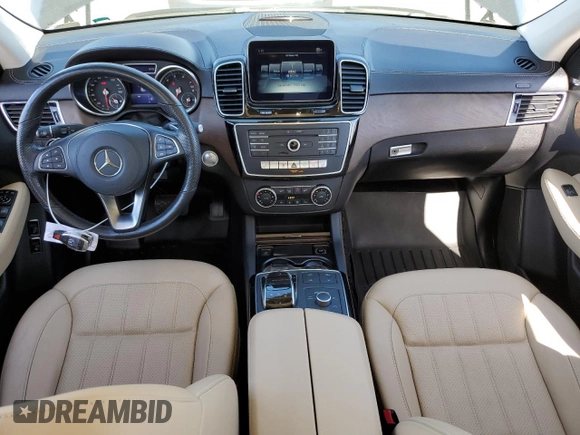 2019 Mercedes-Benz GLS 450 with VIN 4JGDF6EE7KB223324, listed as a Copart auction lot 57845215 with 38,725 mi miles and Salvage title. Bid and sale history available at DreamBid. Image 8.