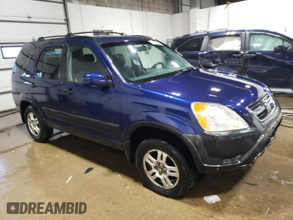 2002 Honda CR-V EX with VIN JHLRD78832C010623, listed as a Copart auction lot 85372244 with 269,171 mi miles and Clean Title. Bid and sale history available at carsss.com. Image 4.