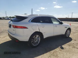 2019 Jaguar F-Pace 25t Prestige with VIN SADCK2GX8KA359314, listed as a Copart auction lot 66420874 with 90,383 mi miles and Salvage Title. Bid and sale history available at DreamBid. Image 3.
