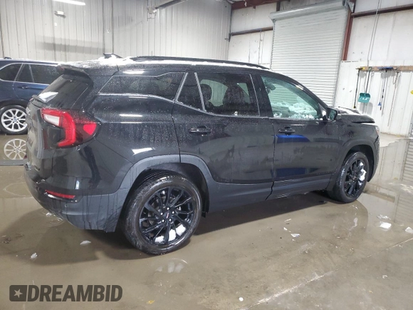 2023 GMC Terrain SLT with VIN 3GKALVEG9PL136062, listed as a Copart auction lot 45143655 with 31,198 mi miles and Salvage Title. Bid and sale history available at carsss.com. Image 3.