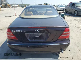 2000 Mercedes-Benz CL 500/600 with VIN WDBPJ75JXYA006219, listed as a Copart auction lot 68355704 with 106,740 mi miles and Salvage Title. Bid and sale history available at DreamBid. Image 6.