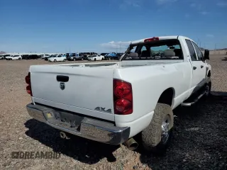 2007 Dodge Ram 2500 SLT with VIN 3D7KS28A17G783126, listed as a Copart auction lot 50121355 with 178,535 mi miles and Salvage Title. Bid and sale history available at carsss.com. Image 4.