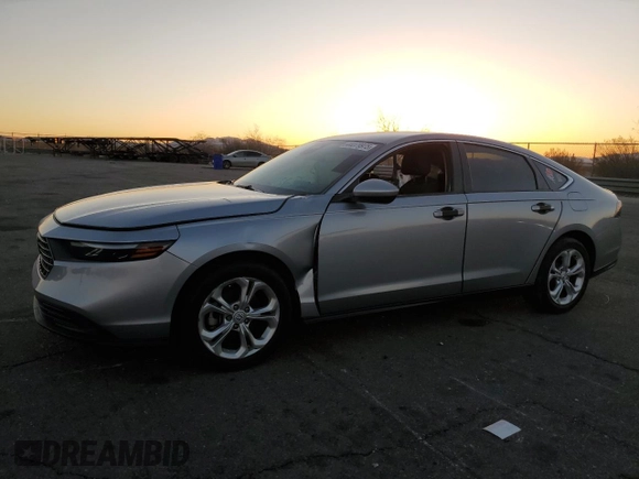 2023 Honda Accord LX with VIN 1HGCY1F28PA043849, listed as a Copart auction lot 44379975 with 49,829 mi miles and Salvage Title. Bid and sale history available at DreamBid. Image 1.