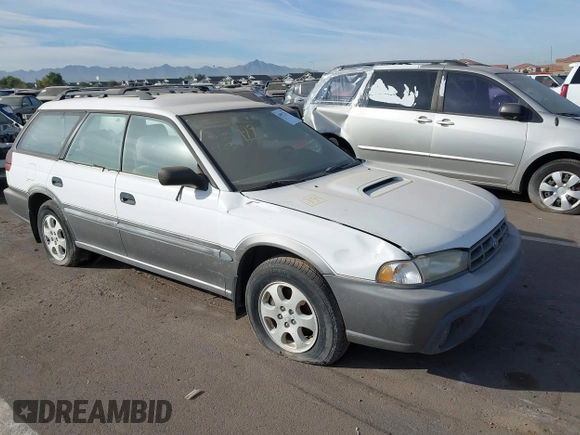 1999 Subaru Legacy Outback z VIN 4S3BG6858X7642460, wystawiony jako IAAI lot #40957251 z przebiegiem 206 546 mil mil oraz . Historia ofert i sprzedaży dostępna na DreamBid. Obrazek 1.