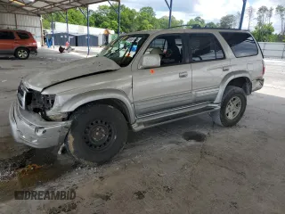 1999 Toyota 4Runner Limited z VIN JT3GN87R9X0098964, wystawiony jako Copart lot #56691445 z przebiegiem 342 422 mil mil oraz Szkoda całkowita • Salvage title. Historia ofert i sprzedaży dostępna na DreamBid. Obrazek 1.