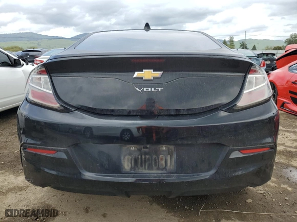 2017 Chevrolet Volt LT with VIN 1G1RC6S53HU102626, listed as a Copart auction lot 51262365 with 123,529 mi miles and Salvage Title. Bid and sale history available at carsss.com. Image 6.