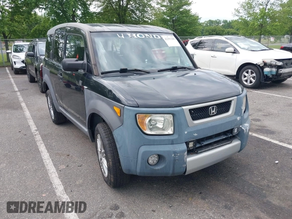 2003 Honda Element EX z VIN 5J6YH28543L017257, wystawiony jako IAAI lot #42391189 z przebiegiem 142 104 mil mil oraz . Historia ofert i sprzedaży dostępna na DreamBid. Obrazek 1.