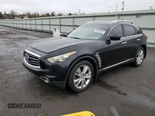 2012 Infiniti FX35 with VIN JN8AS1MU1CM121221, listed as a Copart auction lot 52927525 with 139,706 mi miles and Clean Title. Bid and sale history available at carsss.com. Image 1.