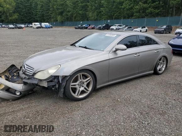 2006 Mercedes-Benz CLS 500 with VIN WDDDJ75X16A023034, listed as a Copart auction lot 61050305 with Not provided miles and Salvage title. Bid and sale history available at DreamBid. Image 1.